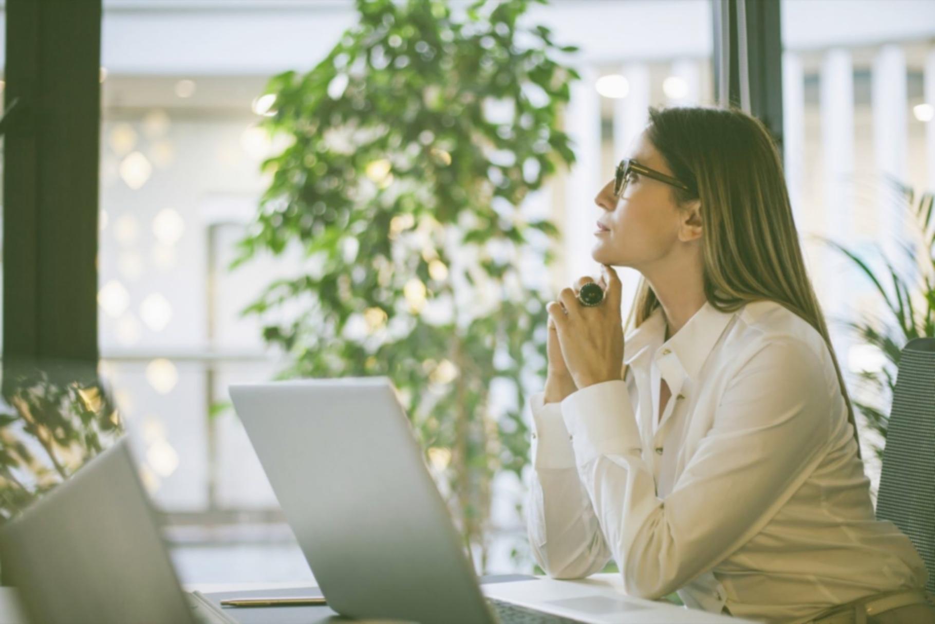 Business professionals collaborating on financial strategy development